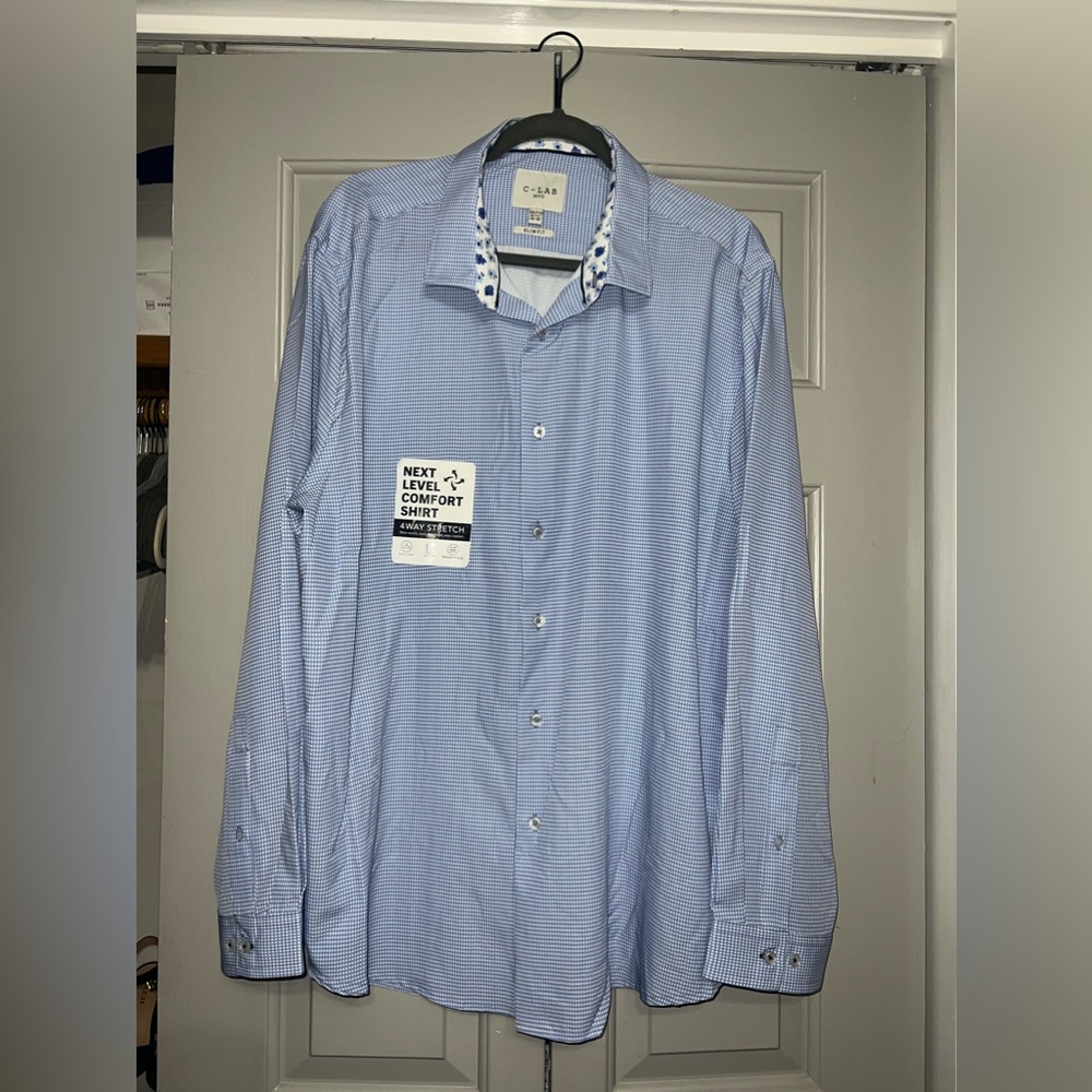 Men’s Dress Shirt. C-Lab NYC XXL. Brand new never worn.